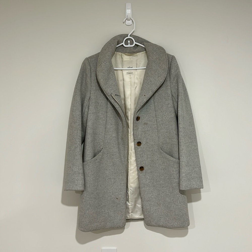 Grey Wilfred Peacoat